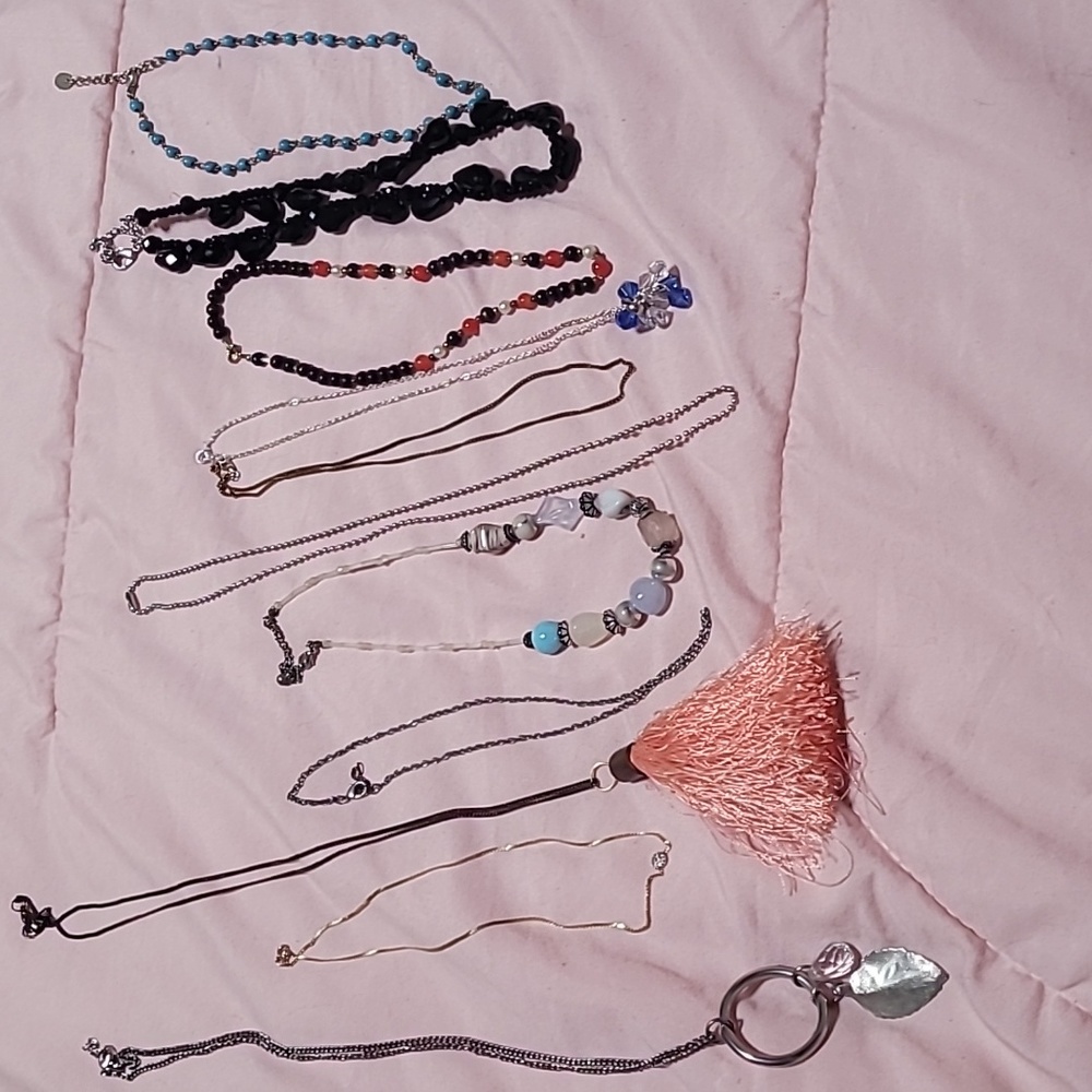 11 different necklaces